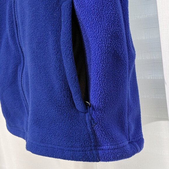 The North Face Sweatshirt Coat Fleece Full Zip Jacket Size Medium Purple/Blue - Picture 5 of 10